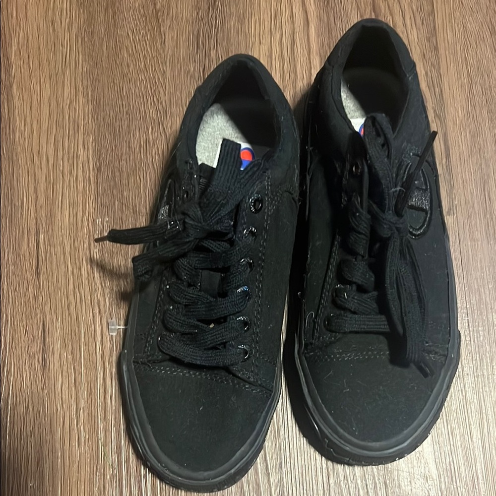 Black Canvas Sneakers